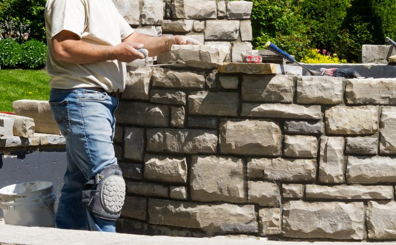 Our team working on Masonry Service projects in Warsaw, IN