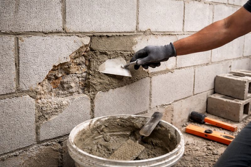 Block Wall Repair in Cromwell, IN