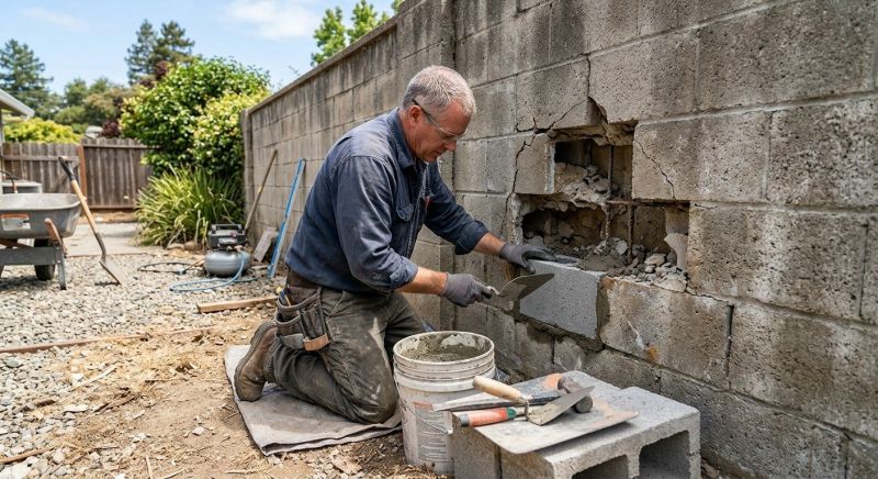 Block Work Repair in Warsaw, IN