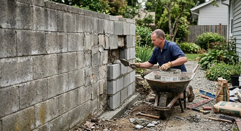 Block Work Repair in Warsaw, IN