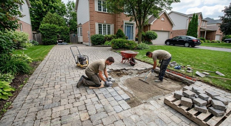 Brick Driveway Repair in Warsaw, IN