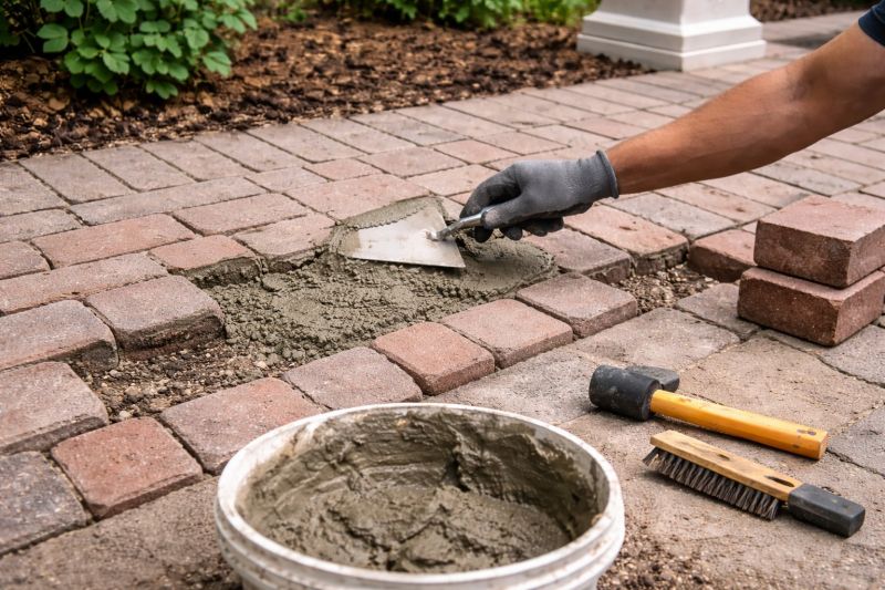 Brick Flatwork Repair in Albion, IN
