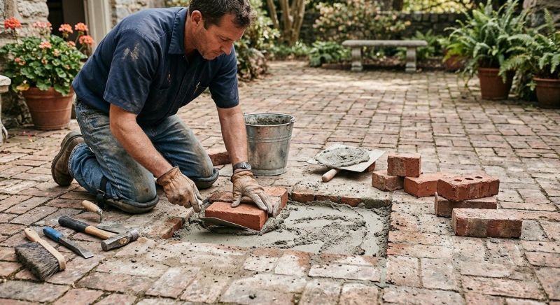 Brick Floor Repair in Warsaw, IN