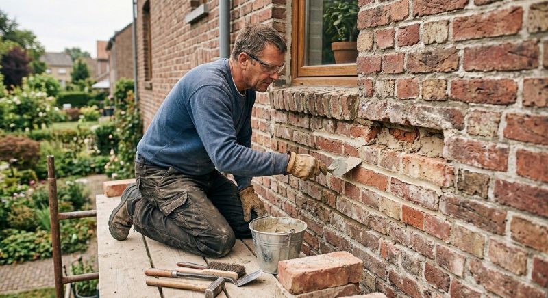 Brick Stairs Repair in Silver Lake, IN