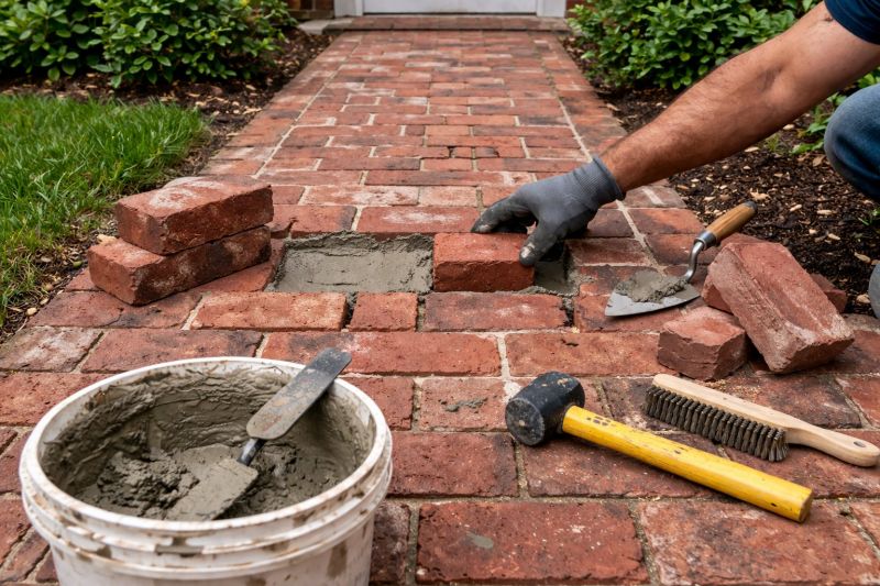 Brick Steps Repair in Warsaw, IN