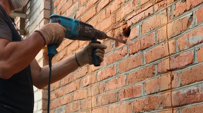 Brick Wall Repair in Cromwell, IN