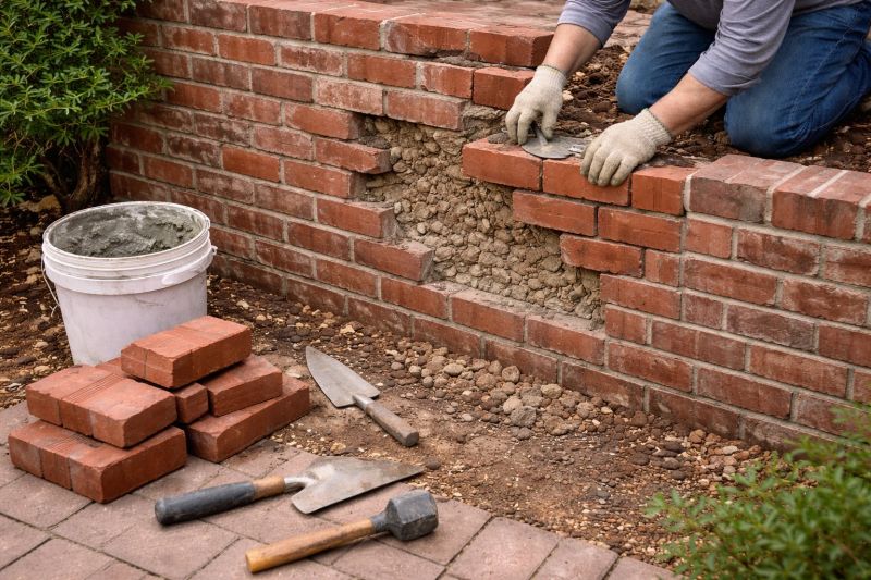Brick Wall Repair in Goshen, IN