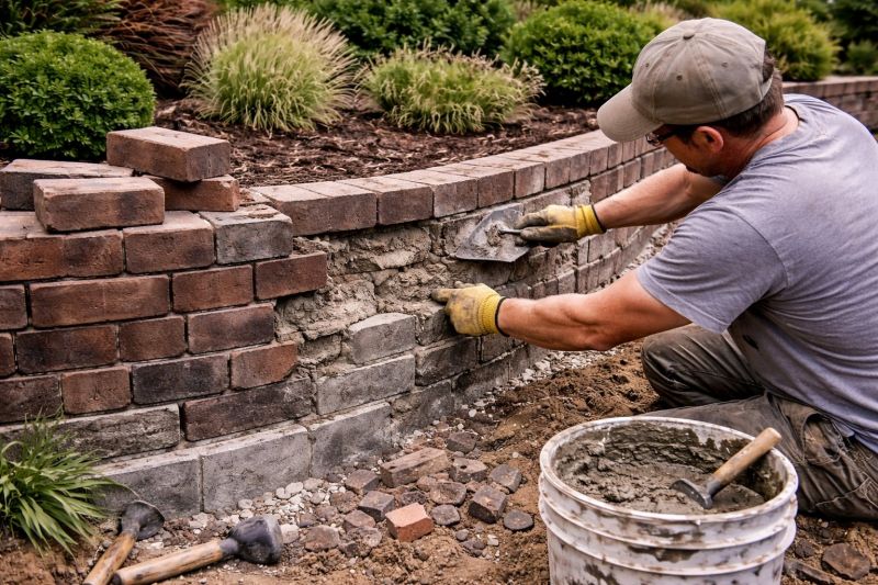 Brick Wall Repair in Winona Lake, IN