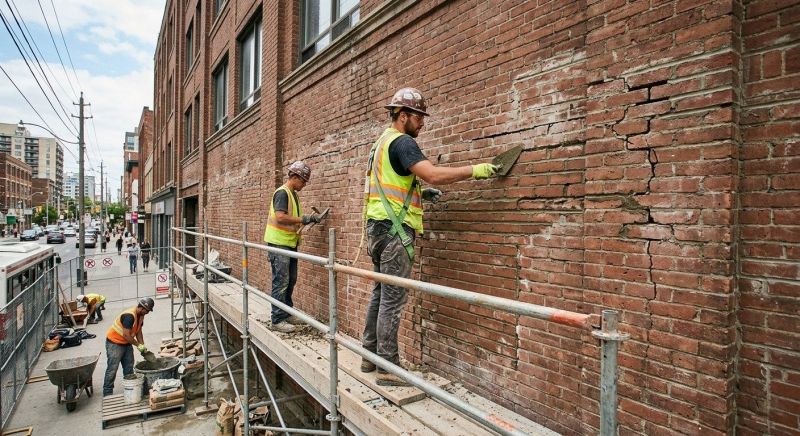 Commercial Brick Repair in Warsaw, IN