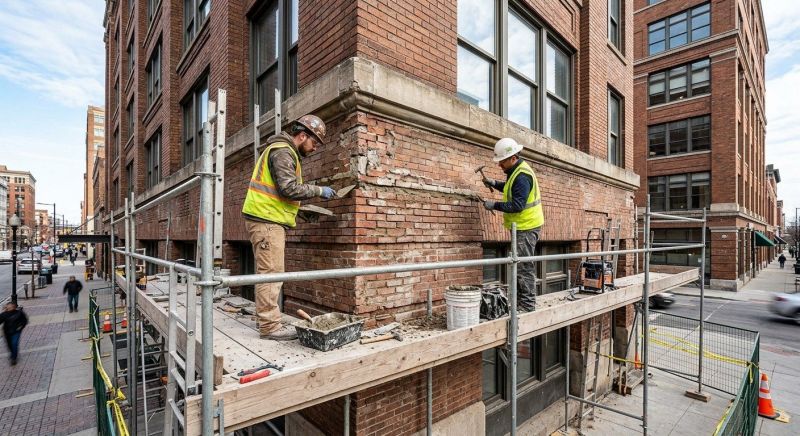 Commercial Masonry Repair in Syracuse, IN