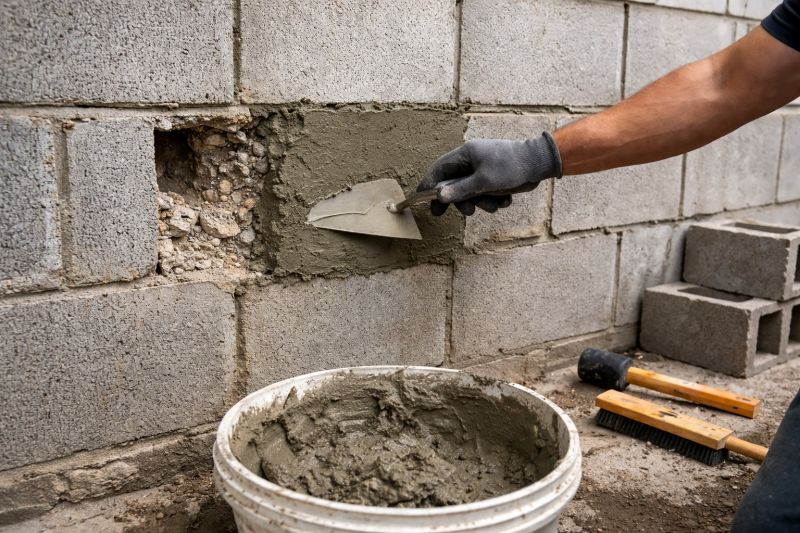 Concrete Block Repair in Cromwell, IN