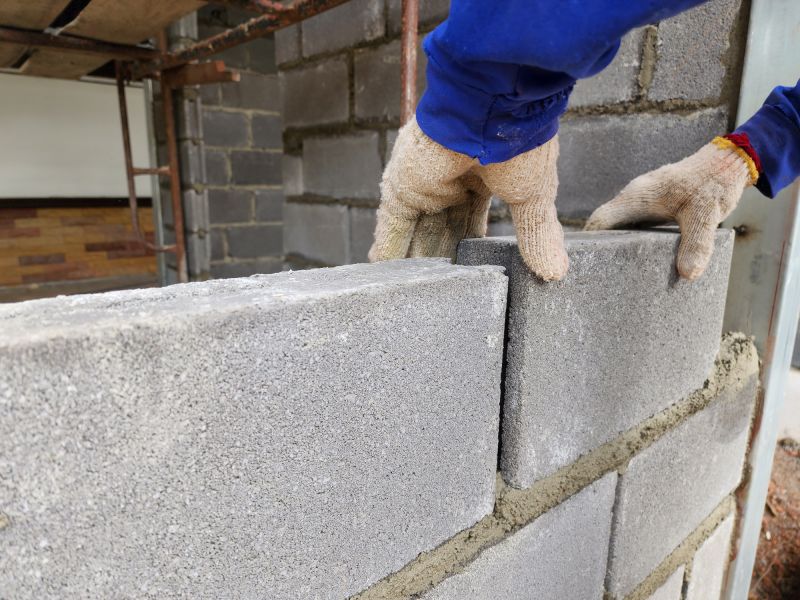 Concrete Block Repair in Warsaw, IN