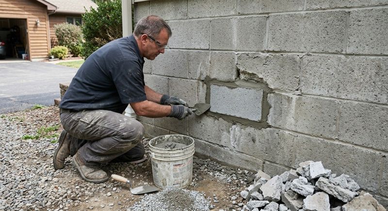 Masonry Wall Repair in Warsaw, IN