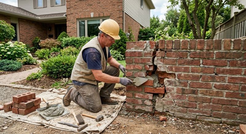 Masonry Wall Repair in Warsaw, IN