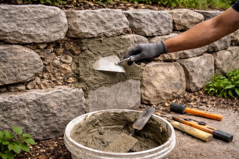 Retaining Wall Repair in Syracuse, IN