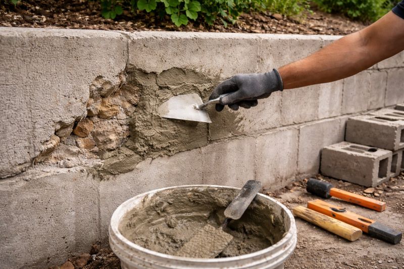 Retaining Wall Repair in Syracuse, IN