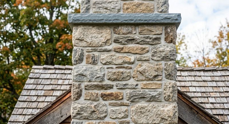 Stone Chimney Installation in Goshen, IN