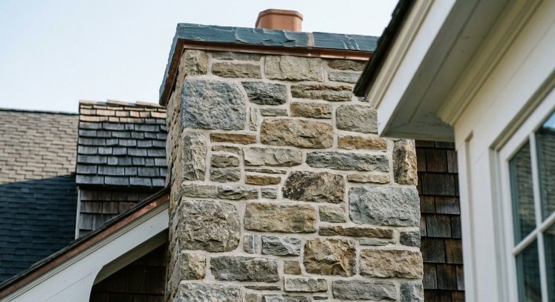 Stone Chimney Installation in Syracuse, IN