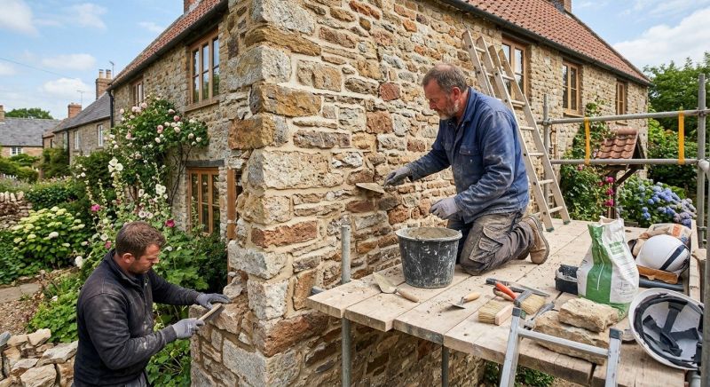 Stone Masonry Repair in Syracuse, IN