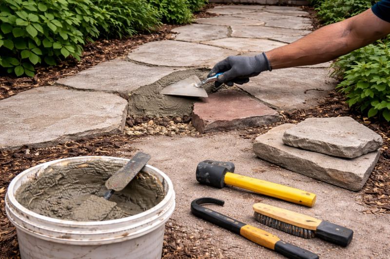 Stone Masonry Repair in Winona Lake, IN