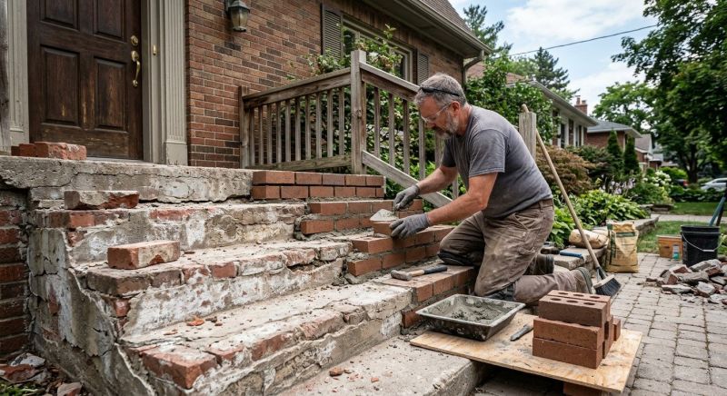 Stonework Repair in North Webster, IN