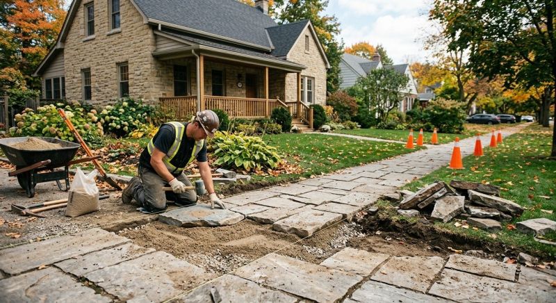 Stonework Repair in Syracuse, IN