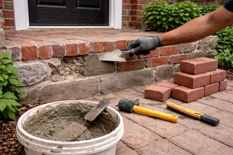 Stonework Repair in Syracuse, IN