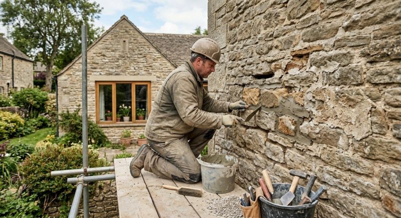 Stonework Repair in Syracuse, IN